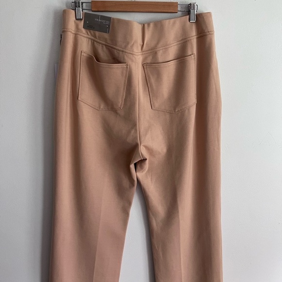Soft surroundings Ponte Camel Straight Leg Pants - Picture 5 of 8